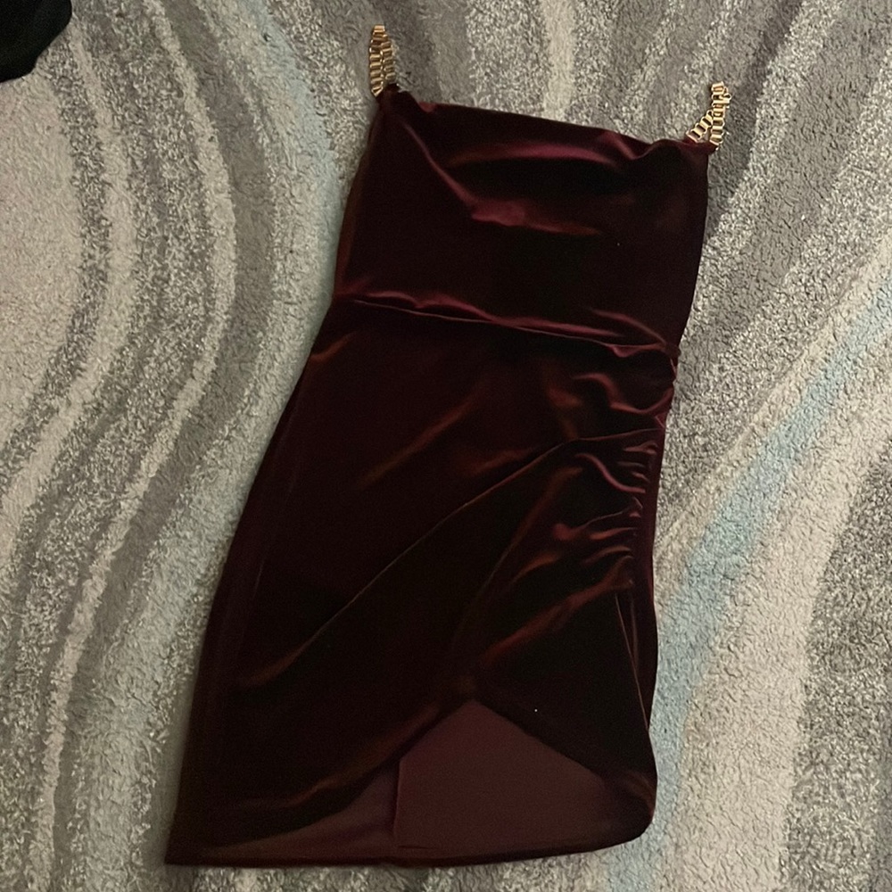 Velvet homecoming dress Women size Medium